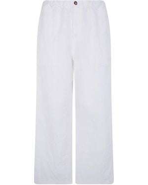 Sofie D ́hoore Pinot Relaxed Low Crotch Pant - White