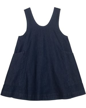 SERENDIPITY ORGANICS Pocket Dress - Blue