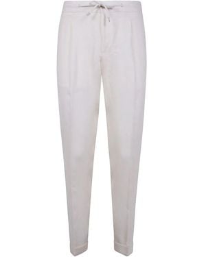 Barba Napoli Roma Trousers - White