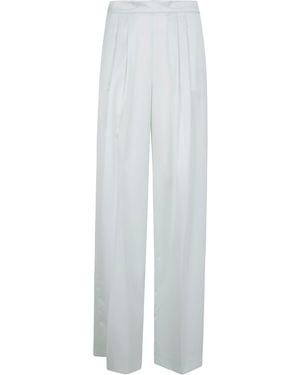 Twinset Wide Leg Trousers - White
