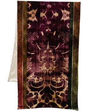 Pierre Louis Mascia "Kanpur St +Adana U" Scarf Cm 65X200 - Purple