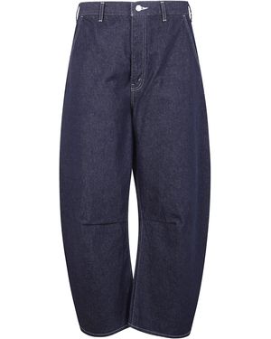 Comme des Garçons Light Seams Oversized Jeans - Blue