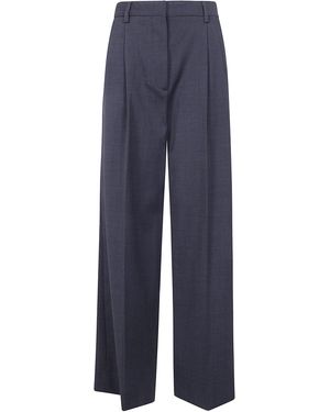Filippa K "Darcey" Wool Trousers - Blue