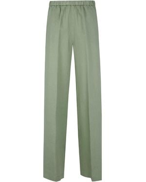 Aspesi Wide Leg Trousers - Green