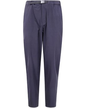 Snow Peak Water Repellent Stretch Trekking Trousers - Blue