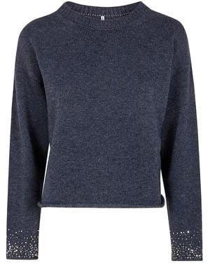 Liviana Conti "Breanna" Sweater - Blue