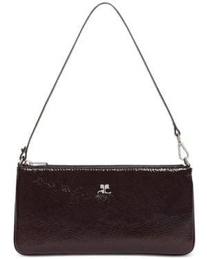 Courreges Pochette Zipped "Ac Naplack" - White