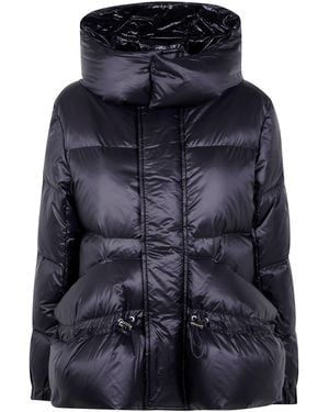 Sacai Hooded Short Padded Puffer Jacket - Blue