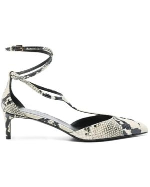 KHAITE Mia 45Mm Court Shoes - Metallic