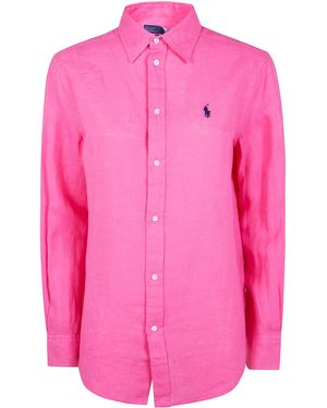 Polo Ralph Lauren Classic Long Sleeves Shirt - Pink