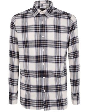 Tintoria Mattei 954 Tartan Shirt - Grey