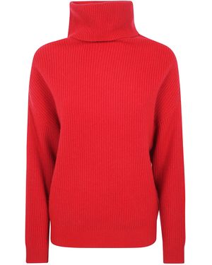 Ralph Lauren Jumper Wool Cashmere "Sweater Pullover" - Red