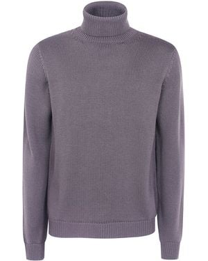 Nuur Jumper Long Sleeves "Turtle Neck" - Grey