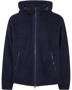Aspesi Sweatshirt Zip-Up "Ay53" - Blue