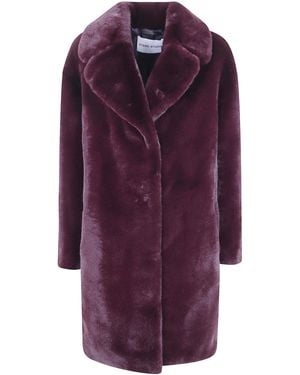 Stand Studio Cappotto Cocoon "Camille" - Viola