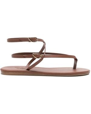 Ancient Greek Sandals "Kallisti" Flat Sandals - White