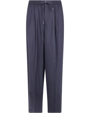 PT01 Trousers Wool Trousers - Blue