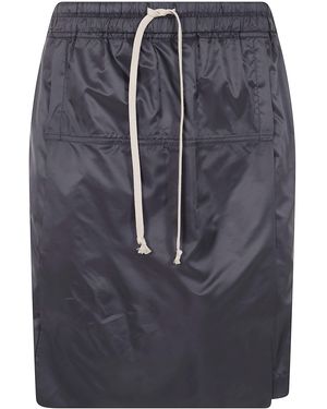 RICK OWENS MONCLER Kiltshorts - Black