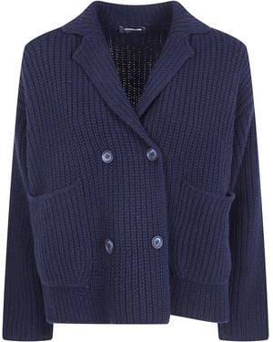 Anneclaire Jacket Double Breasted "D1882.864 756" - Blue