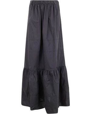 Mantu Midi Skirt - Blue