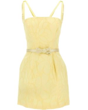 Elisabetta Franchi Mini Dress By - Yellow