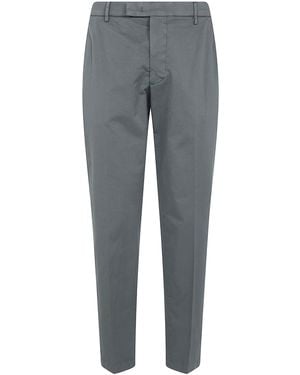 Michael Coal Cotton Classic Pants - Gray