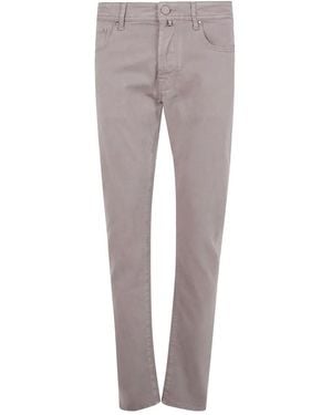 Jacob Cohen "Pant 5 Pockets Slim Fit Bard Tr" Trousers - Grey