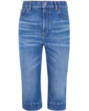 Chloé "Capri" High Waisted Jeans - Blue