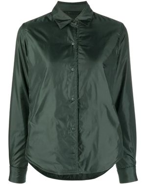 Aspesi "Glue" Shirt With Log - Green