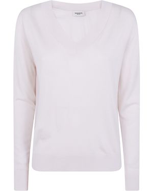 Weekend by Maxmara Sweater V Neck "Wkd Talamo" - White