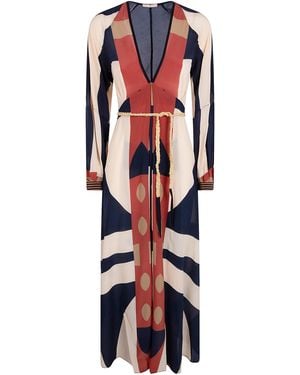 VOLANTIS Illumination Silk Evening Dress - White