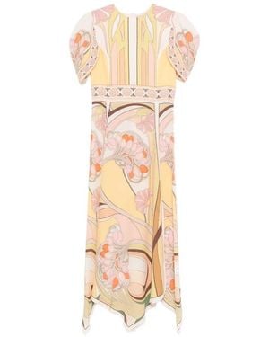 La DoubleJ Placée Cherie Scarf Dress - White