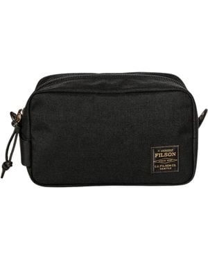 Filson Duffle Bag Main Feature "Dryden" - Black