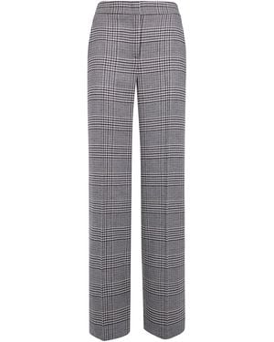 AGO E FILO via masini 80 Ago E Filo (Via Masini 80) Trousers Dark Moka Cream - Grey