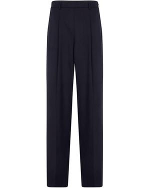 Twinset Pants Straight Leg "262Tf2014" - Blue