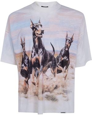 Represent "Western Dobermans" T-Shirt - White