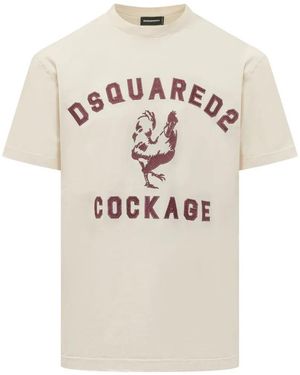 DSquared² Cool Fit Tshirt - White