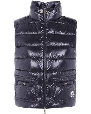 Moncler Gilet Puffer "Frelon" - Blu