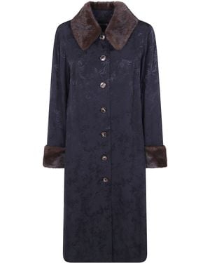 RIXO London "Jonah" Coat - Blue