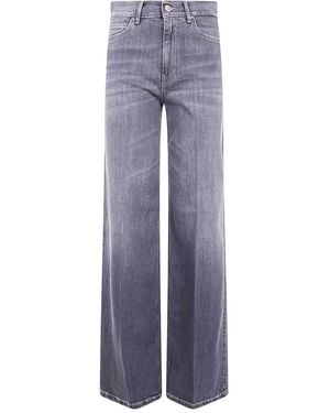 CIGALA'S "Palazzo Five Pockets" Trousers - Blue