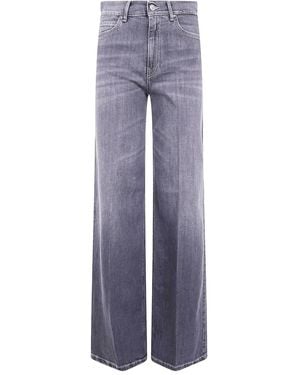 CIGALA'S "Palazzo Five Pockets" Trousers - Blue