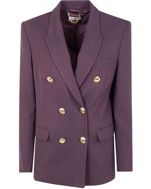 Elisabetta Franchi Jacket - Purple