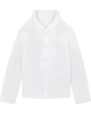 MM6 by Maison Martin Margiela Long Sleeved Shirt - White