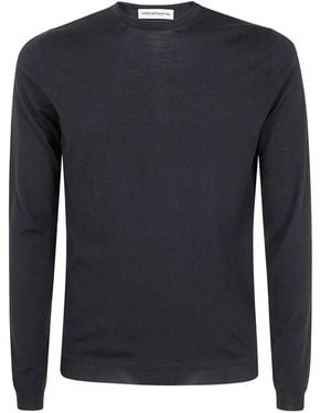 GOES BOTANICAL Pullover Roundneck - Blue