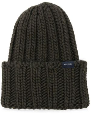 Woolrich Beanie Chunky "Chuncky Beanie" - Black