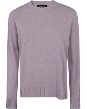 Fabiana Filippi Jumper Crew Neck "Platinum" - Natural