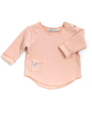 BAMBOOM Long Sleeve Pure Jumper - Pink