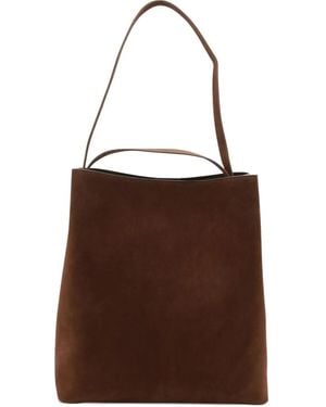 Aesther Ekme "Sac" Borsa A Spalla Grande - Marrone