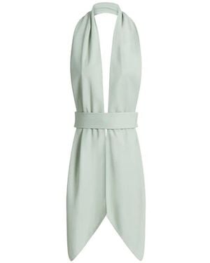 Alberta Ferretti Foulard Top - Green