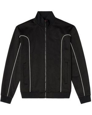 DIESEL Jumper Full Zip "S-Locking-Do" - Black
